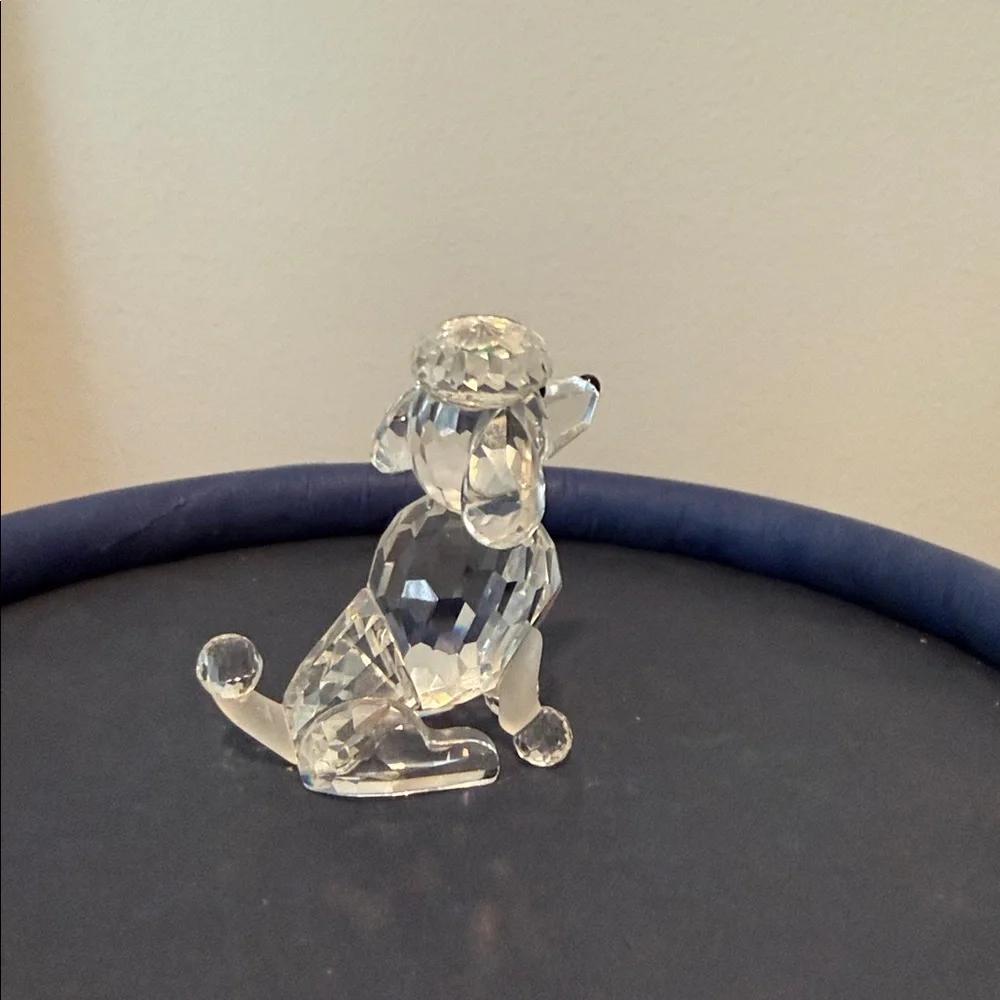 Swarovski Sitting Poodle